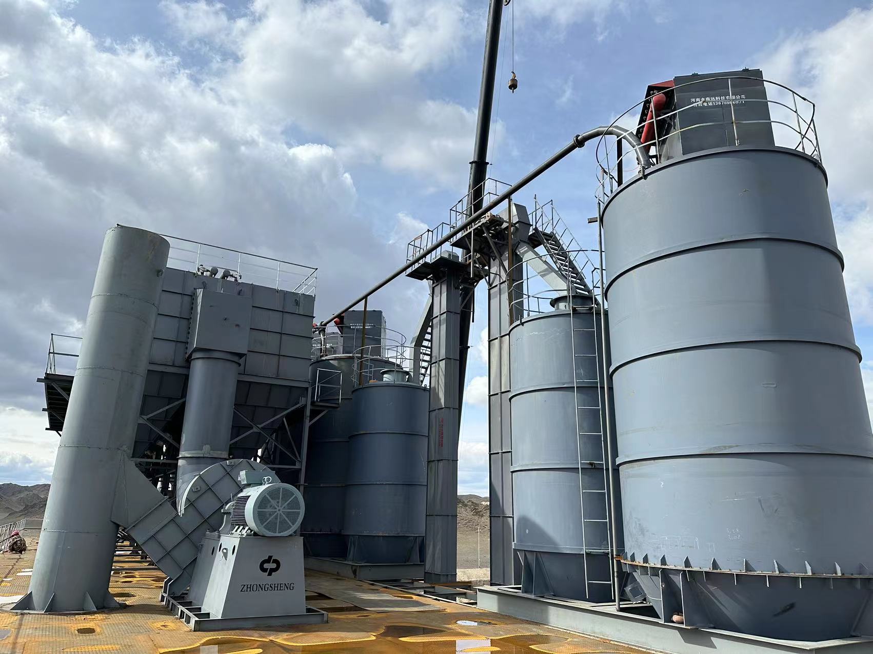 SHANDONG PNEUMATIC Systeming Installat b'suċċess fl-Impjant Kimiku Ażjatiku Maġġuri