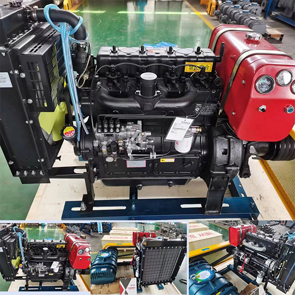 Magna Diesel Drives Blower Għeruq Tliet Lobi